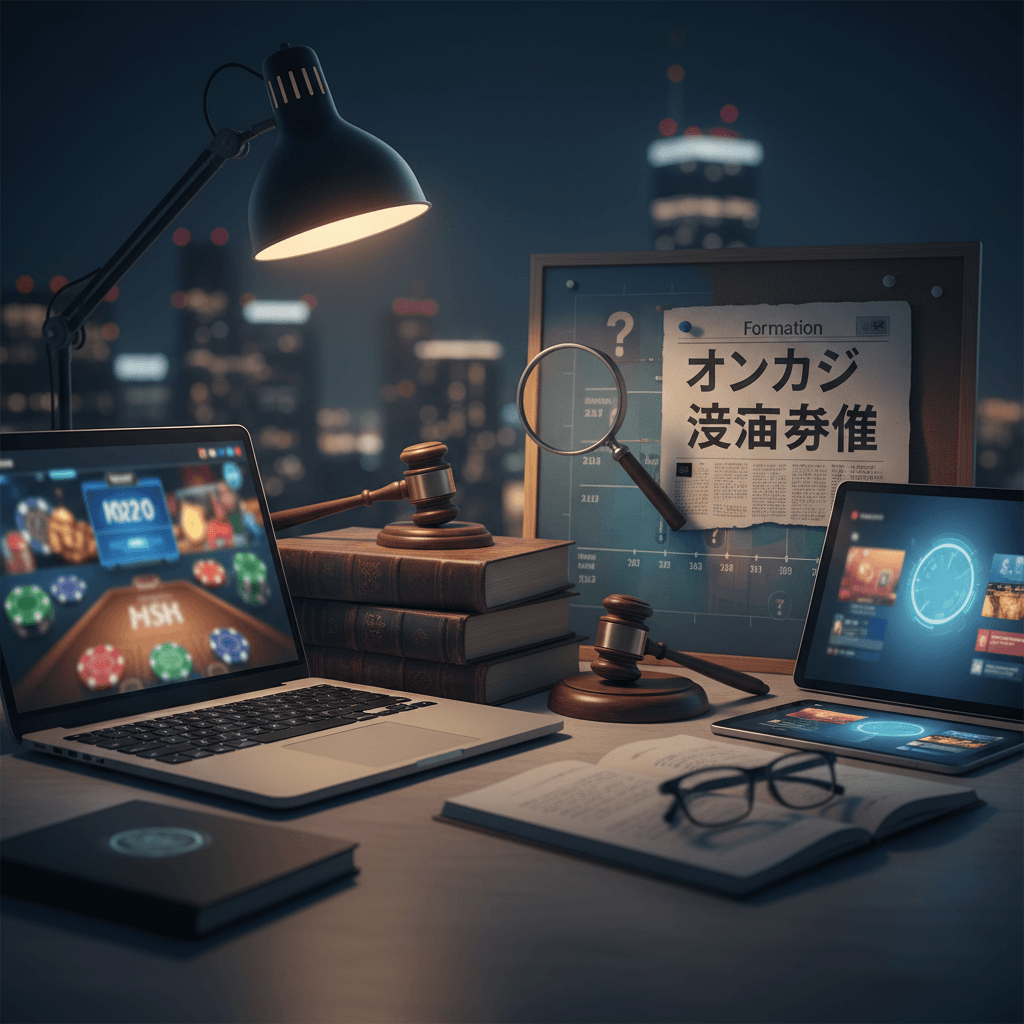 オンカジは違法で逮捕される?過去事例から学ぶ安全なプレイの可否と対策