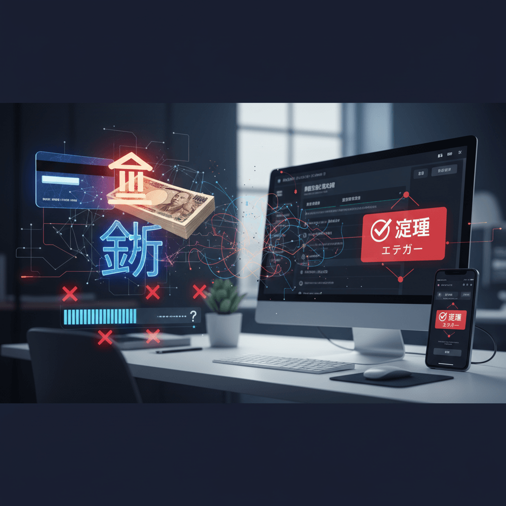 オンカジ銀行振込の遅延・着金不良?原因と対処法を徹底解説